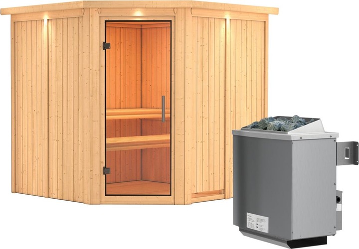 Immagine prodotto Karibu Jarin con corona sul tetto (9 KW di controllo interno)