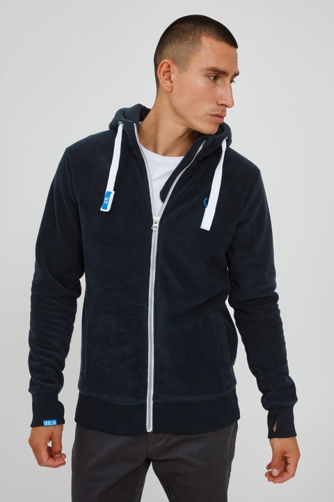 Actual product image Solid Loki Men's Fleece Jacket Zip-Hoodie (M)