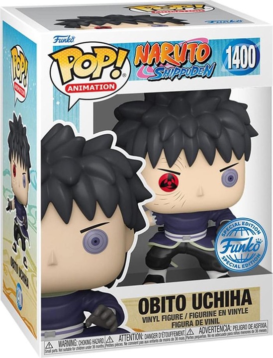 Produktbild Funko POP! Naruto Shippuden Obito Uchiha Exclusive