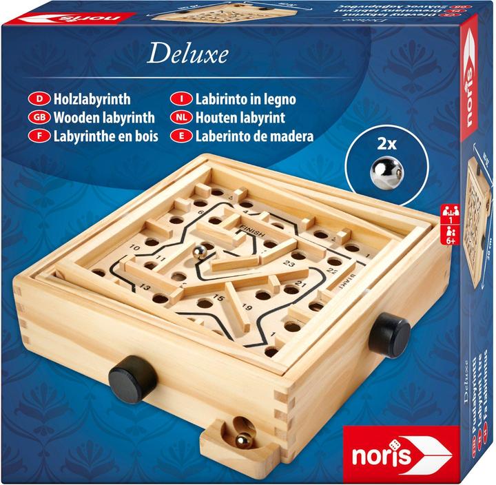 Image du produit Simba Labyrinthe en bois 23x28cm (Allemand, 1 Joueur)