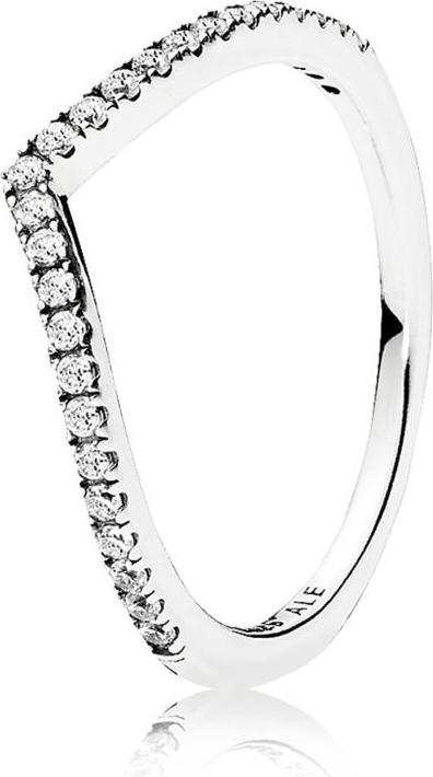Produktbild Pandora Funkelnder Wishbone Ring (62, 925 Silber)