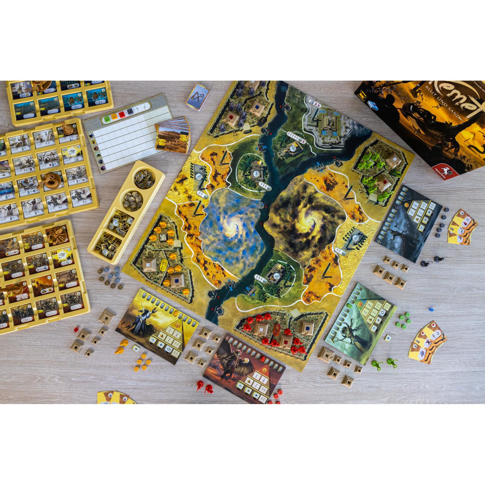 Thumbnail - Pegasus 57320G - Kemet - Blut und Sand, Brettspiel, 2-5 Spieler, ab 12 Jahren (DE-Ausgabe) (Deutsch)