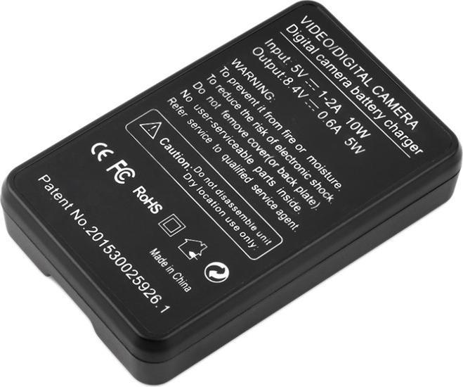 Image du produit Acconic Chargeur rapide double pour Sony NP-FW50 NPFW50 avec câble USB-C