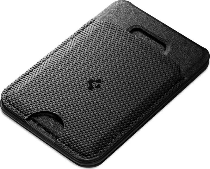 Actual product image Spigen Slim Fold (Mag Fit) | S314-3 MagSafe Card Holder Black