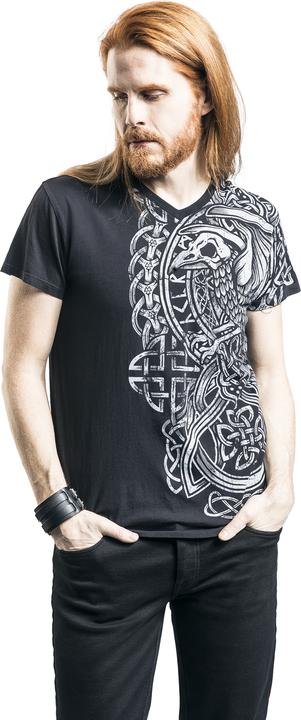 Produktbild Black Premium T-Shirt mit Print (L)