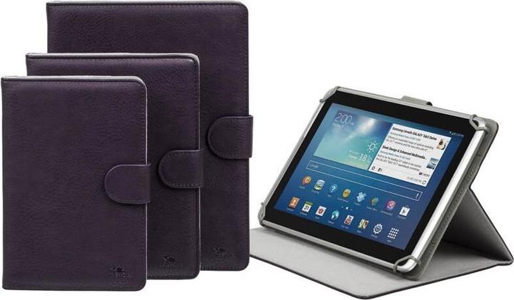 Actual product image Rivacase 3017 violet tablet case 10.1 (Galaxy Note 10.1, Acer Iconia Tab 10.1, Asus Transformer Pad, Lenovo IdeaTab 10.1)