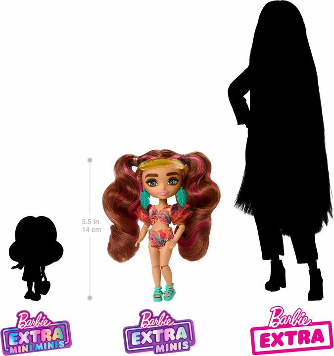 Produktbild Barbie Extra Fly Themed Mini Doll - Beach