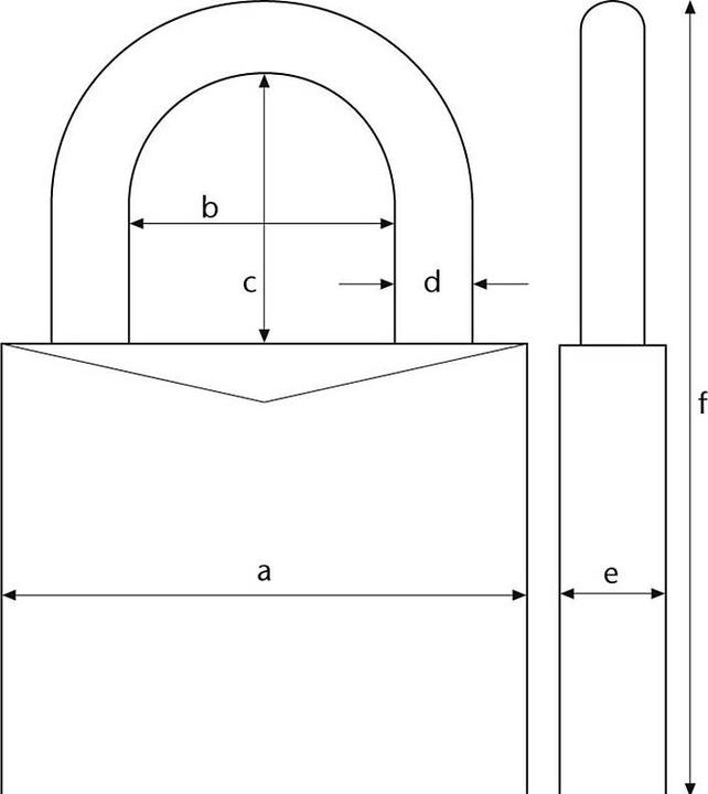 Produktbild Abus 54TI/40HB63 Lock-Tag
