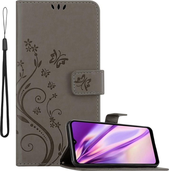 Produktbild Cadorabo Flower Book Cover (Samsung Galaxy A02s)