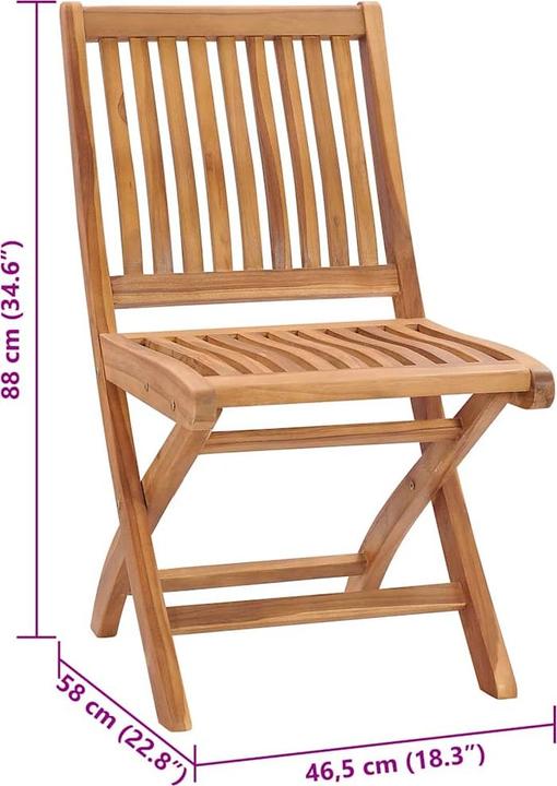 Produktbild vidaXL Gartenstuhl