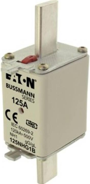 Actual product image Eaton Wkladka bezpiecznikowa NH1 500V 125A (125NHG1B) (125 A)
