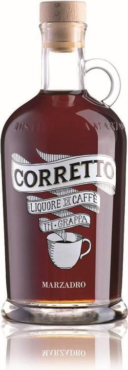 Marzadro Corretto Kaffee Grappa Likör 0.7 l