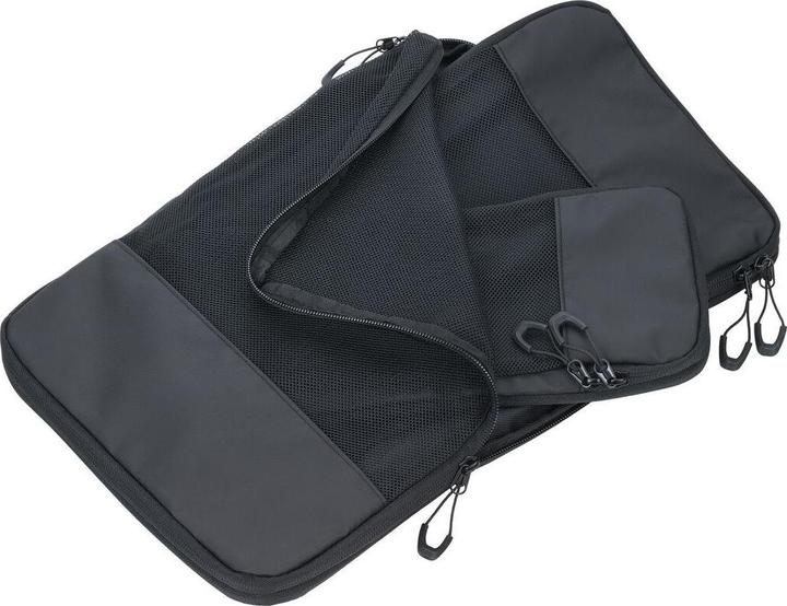 Actual product image Troika Kompressionstaschen Set BLACK PACKING CUBES