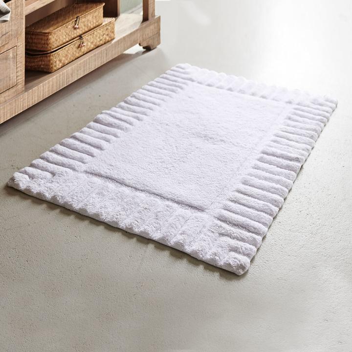 Actual product image Loberon Bath mat Hjorring white (60 x 90 cm)