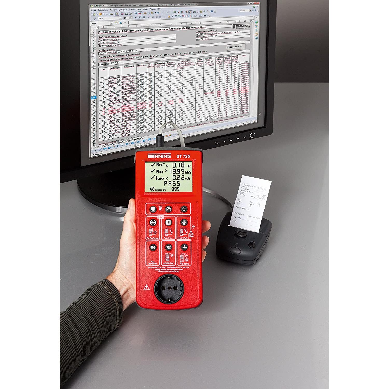 Thumbnail - Benning, Multimeter, ST 725 (CAT II 300V)
