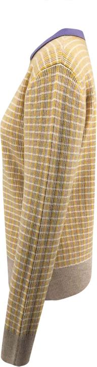 Immagine prodotto Bellemere Pullover Merino Tweed Pullover With Pearl Polo Collar (M)