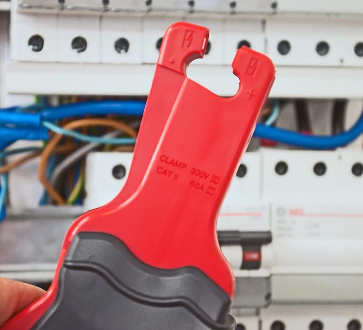 Immagine prodotto Peaktech Adattatore per pinza amperometrica per multimetro P4250 (CAT II 300V, Chela amperometro)