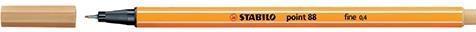 Produktbild STABILO Fineliner - point 88 - 10er Pack - ocker hell (Helles Ocker, 10 x)