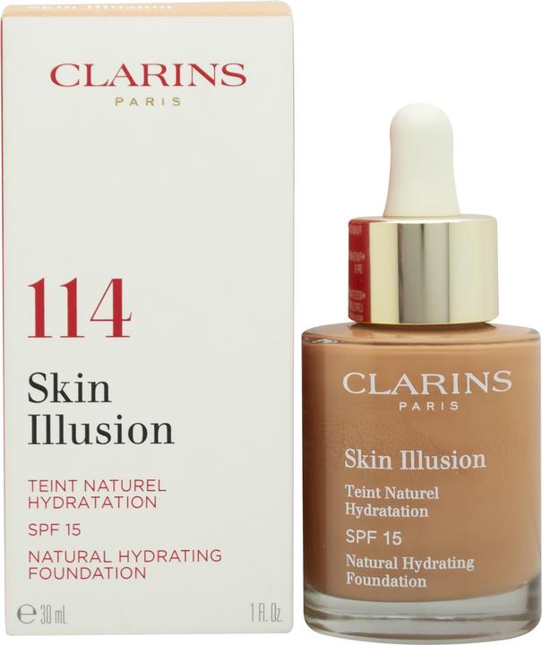 Image du produit Clarins Skin Illusion SPF15 N° 114 - Cappuccino (No 114 - Cappuccino)