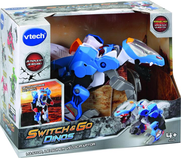 Immagine prodotto VTech Switch & Go Dinos - Mastor, le super Vélociraptor
