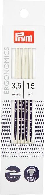 Actual product image Prym Ergonomics double-pointed knitting needle 15cm Ø 3.5mm