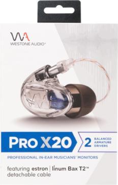 Actual product image Westone Pro X20 (Cable)