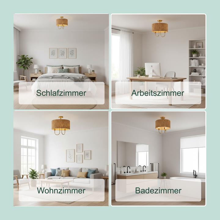 Produktbild Relaxdays Deckenlampe (E14)