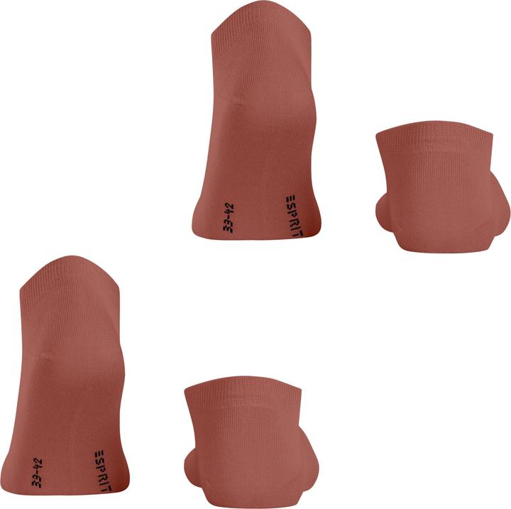 Image du produit Esprit Basic Uni 2-Pack Baumwollsneakersocken (lot de 2, 39 - 42)