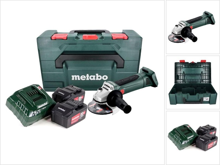 Produktbild Metabo W18 LTX 125 (2 x 5.2 Ah) (125 mm)