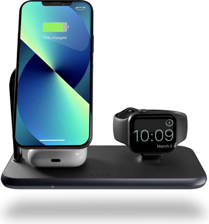 Zens 4 in 1 Magnetic Alu Charger (30 W)