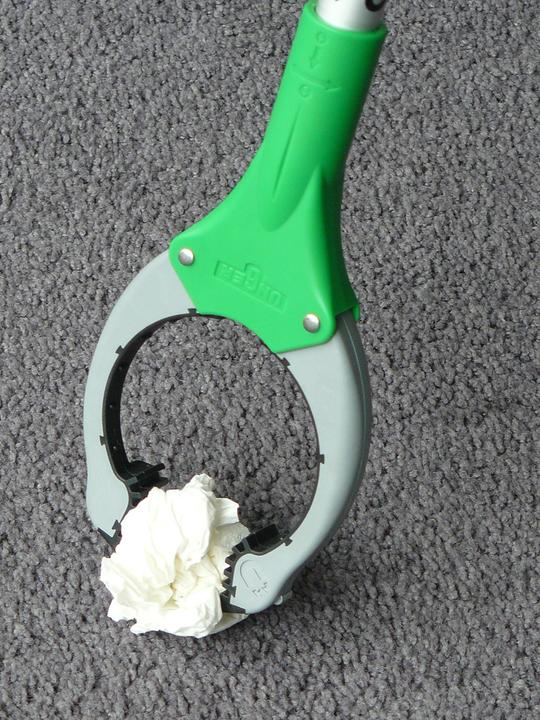 Produktbild Unger NiftyNabber Trigger Allzweckgreifer (102 cm lang, Müllzange, mit Magnetspitze, Greifkopf 360° (1 Stk.)