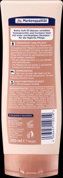 Produktbild dm Balea Soft-Öl Balsam (Körpercreme, 200 ml)