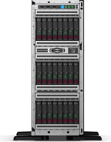 Immagine prodotto HPE ML350 Gen10 Argento 4210, 2,2GHz, 16GB (Intel Xeon Silver 4210, 16 GB, Server a torre)