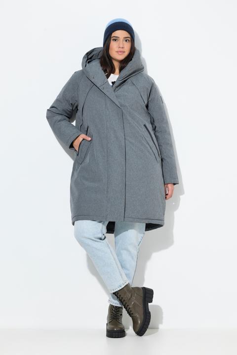 Actual product image Ulla Popken HYPRAR Oversized Waterproof Coat