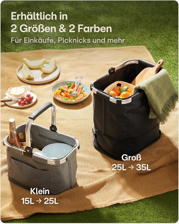 Produktbild Praknu Faltbarer Einkaufskorb