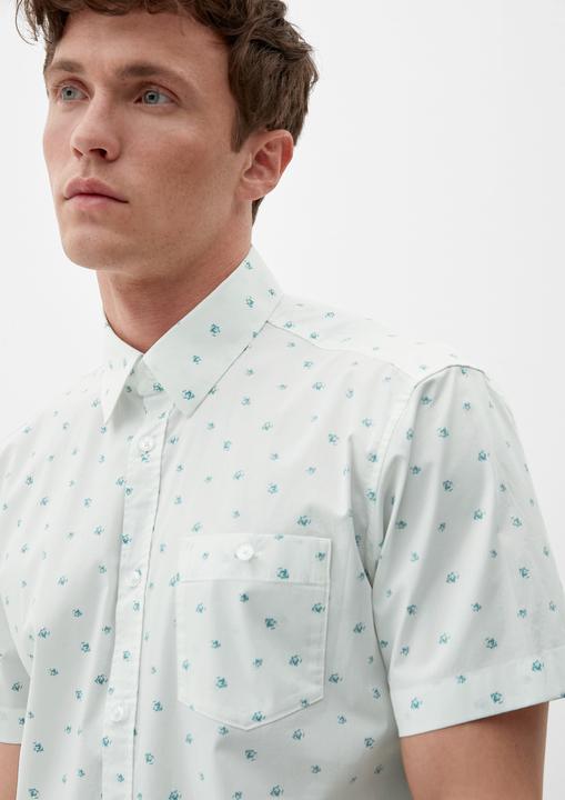 Immagine prodotto s.Oliver Hemd Kurzarmhemd mit Allover-Print (M)