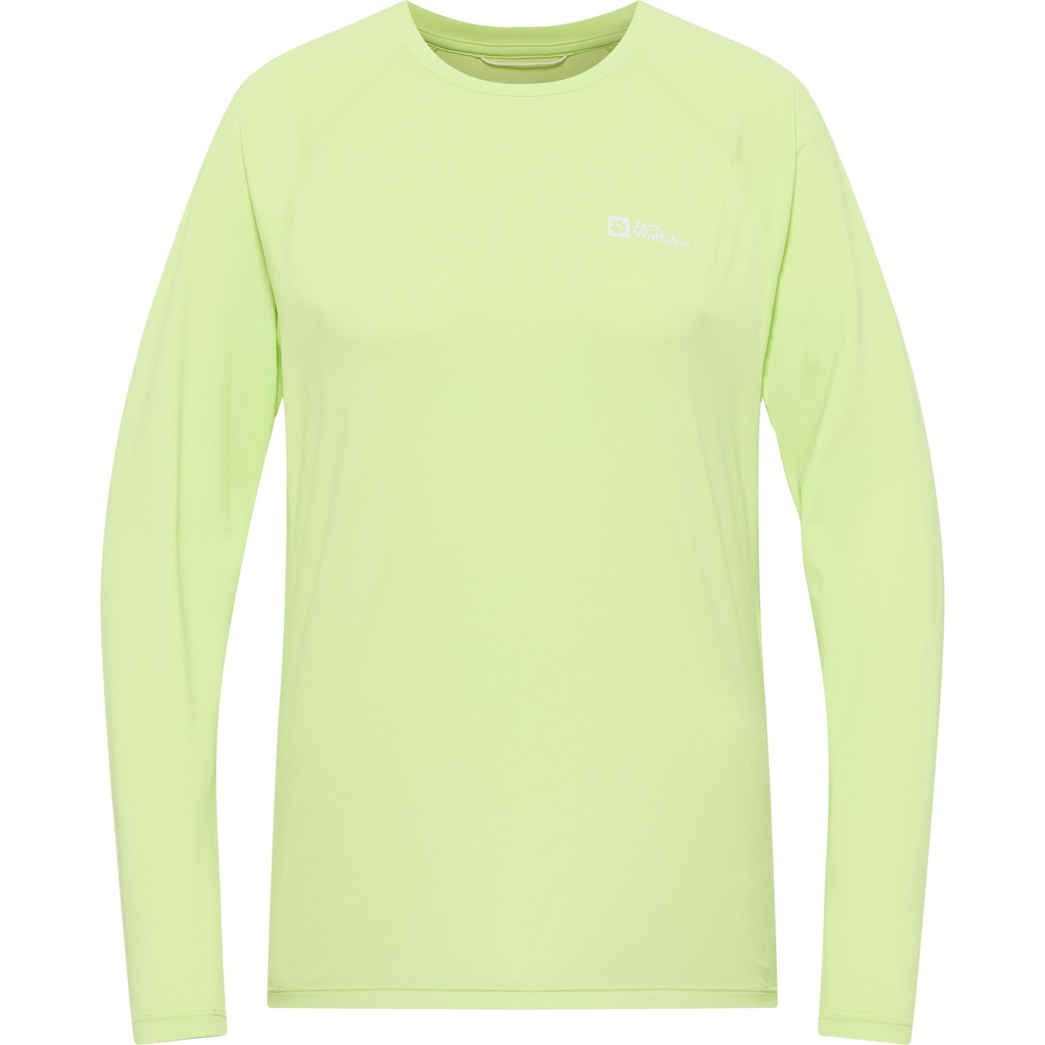 Jack Wolfskin, Damen, Sportshirt, Prelight Swift Ls W (XS), Grün, XS