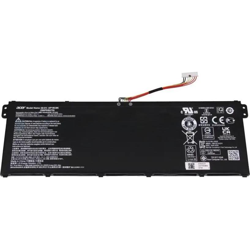 Acer Battery 3S1P, 3-Cell, 4343mAh (3 Zellen, 4343 mAh), Notebook Akku