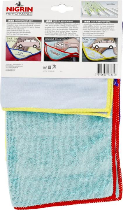 Image du produit Nigrin Ensemble de microfibres