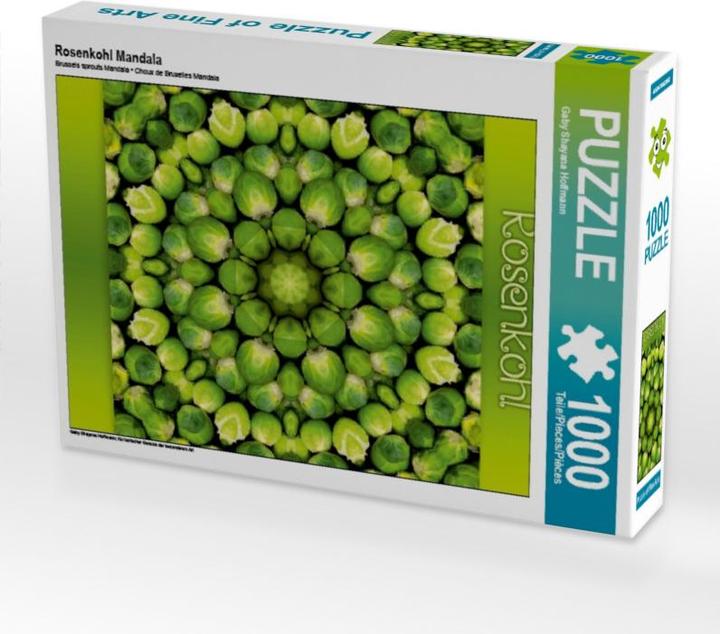 Produktbild Rosenkohl Mandala (Puzzle) (1000 Teile)