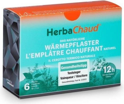 Actual product image HerbaChaud Heat plaster 19x7cm (6x)