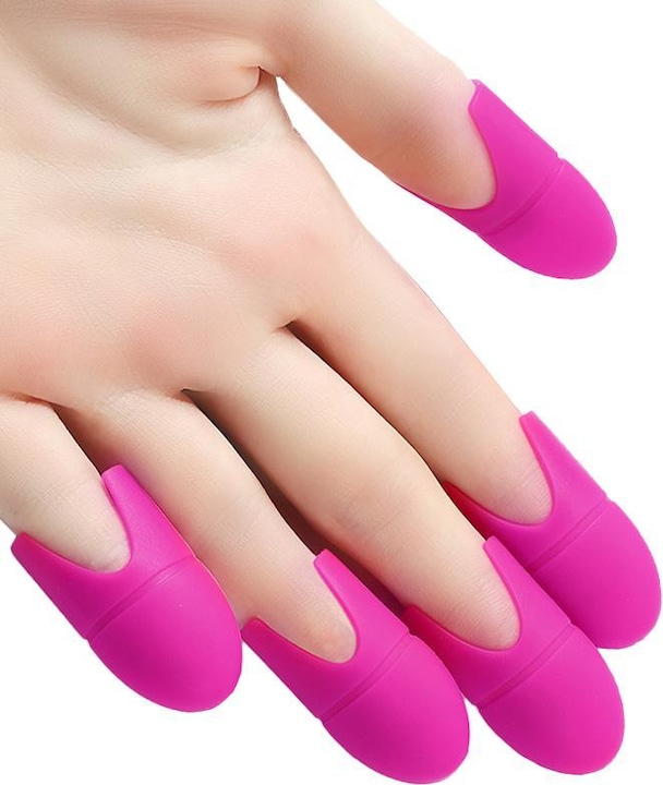Image du produit Peterson 5x agrafes en silicone - retrait du gel acrylique ou hybride