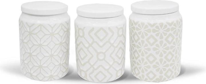 Actual product image Maestro 3 CERAMIC COFFEE, TEA AND SUGAR SET MR-20033-03CS