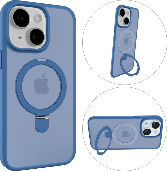 Produktbild Lobwerk Handy Hülle für Apple iPhone 14 6.1 Zoll mit Halterung Stand Case Cover Schutzhülle (Apple iPhone 14)