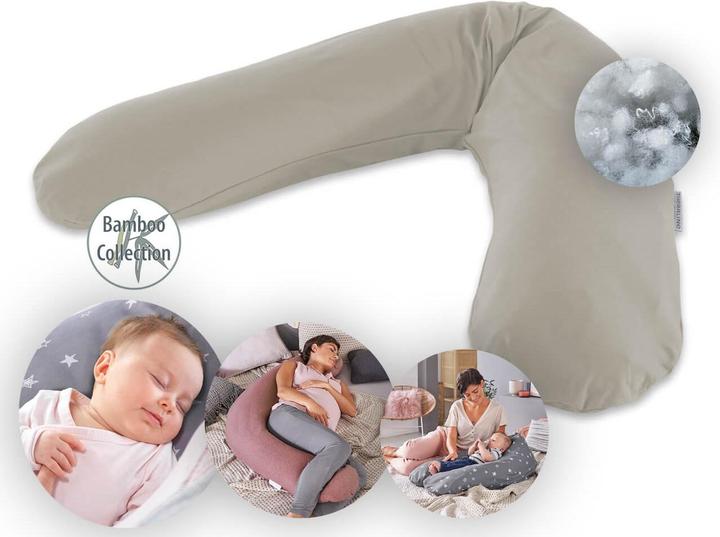 Produktbild Theraline Stillkissen "Das Original" mit Polyester Hohlfaser Füllung inkl. Bezug 190 cm (38 cm)