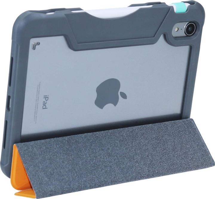 Actual product image Deqster Rugged Case 2021 #RQ1 Orange iPad Mini (iPad mini 2021 (6th Gen))