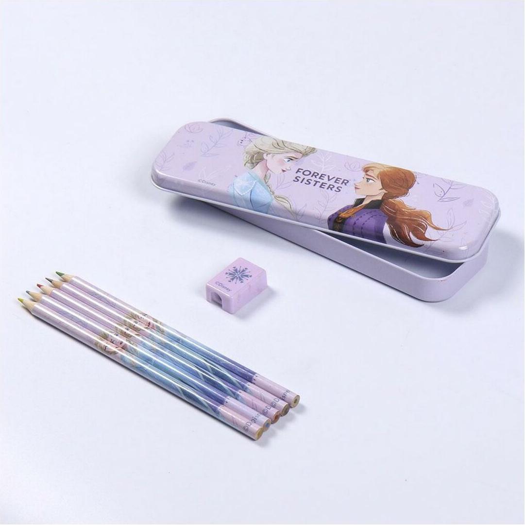 Thumbnail - Disney Frozen, Etui, Papierwaren-Set Lila (16 pcs)