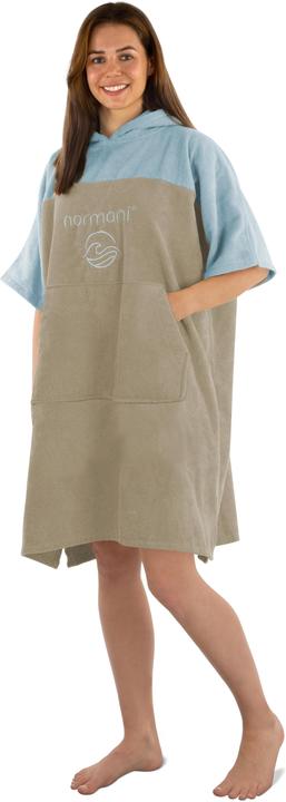 Actual product image Normani Ladies Surfer Poncho Kuta - 8779 (S, M)
