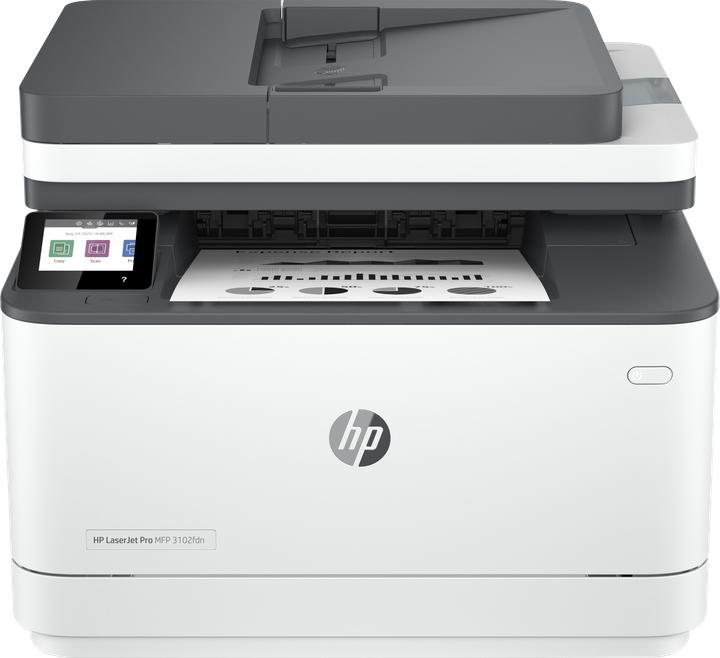 HP LaserJet Pro MFP 3102fdn (Laser, Black and white)