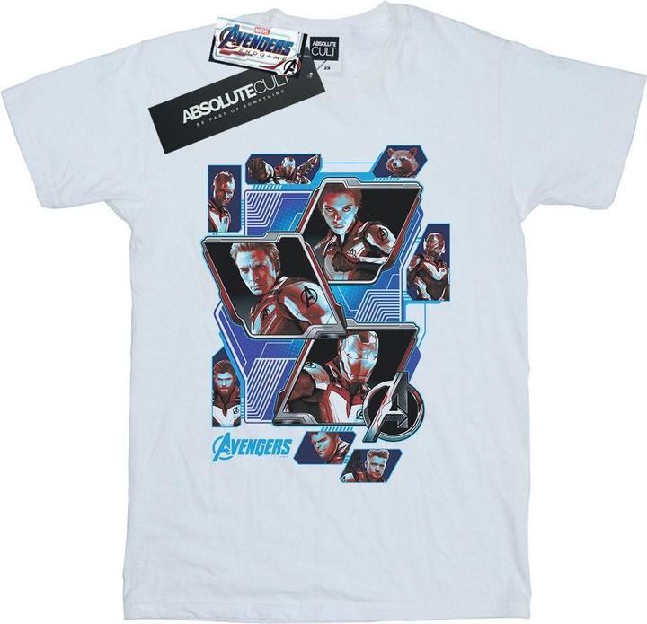 Actual product image Mens Avengers Endgame Hero Panels T-Shirt (L)